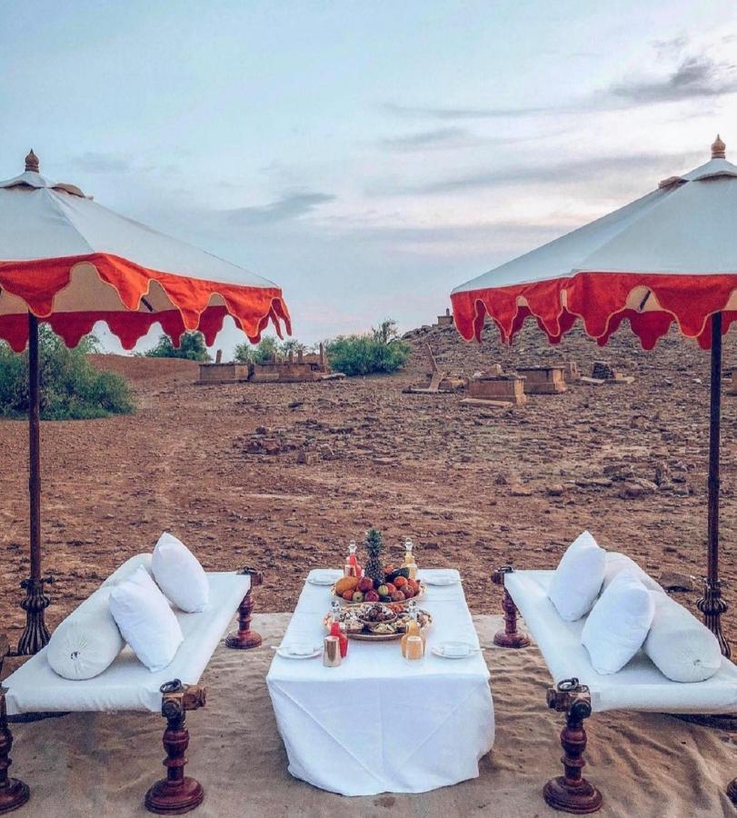 Wild Heritage Desert Camp Hotel Jaisalmer Bagian luar foto