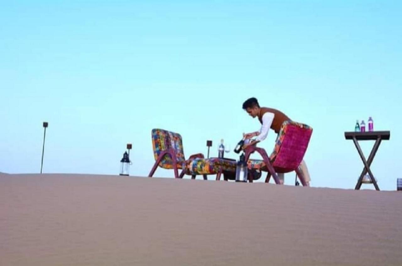 Wild Heritage Desert Camp Hotel Jaisalmer Bagian luar foto