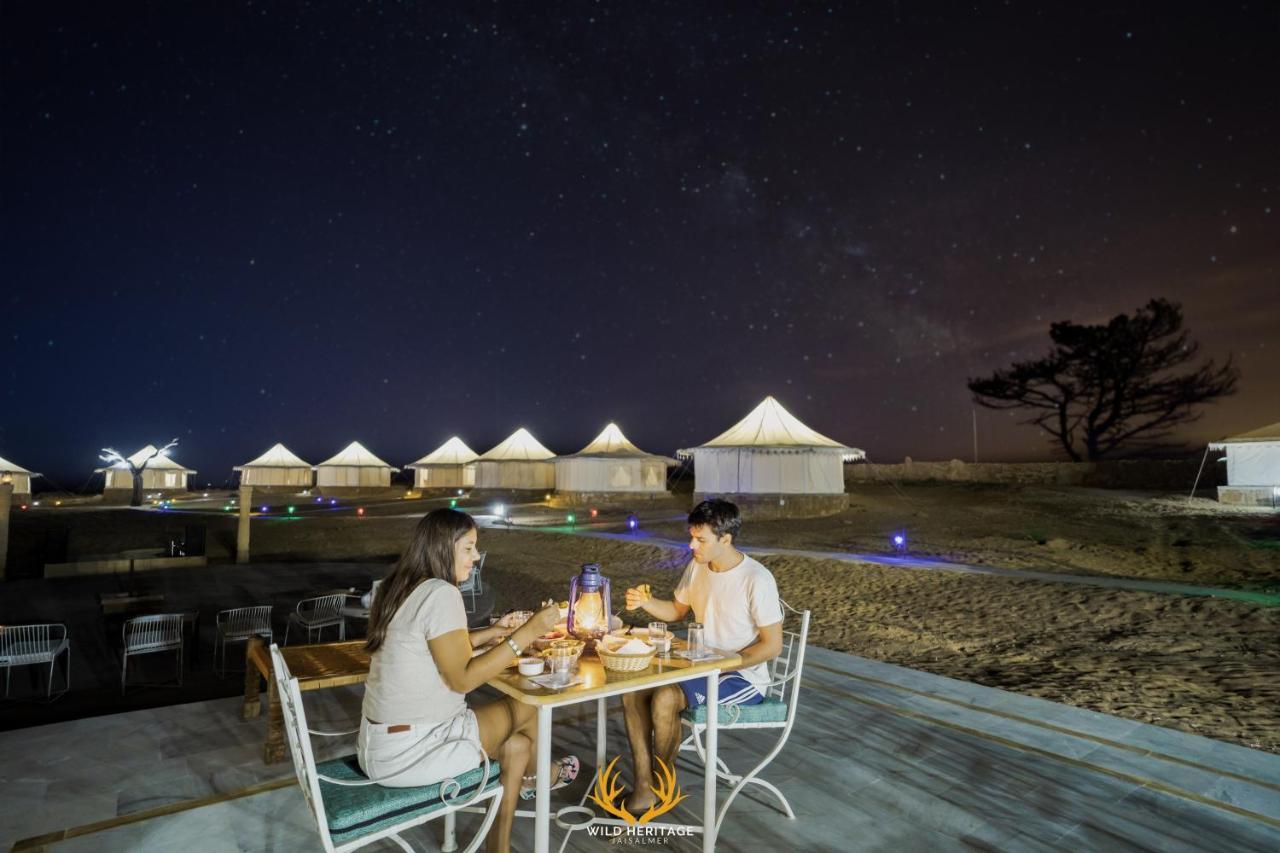Wild Heritage Desert Camp Hotel Jaisalmer Bagian luar foto
