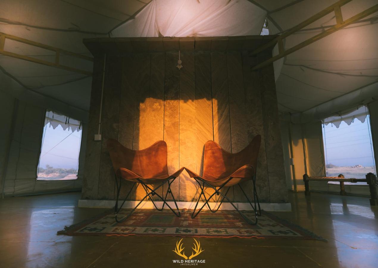 Wild Heritage Desert Camp Hotel Jaisalmer Bagian luar foto