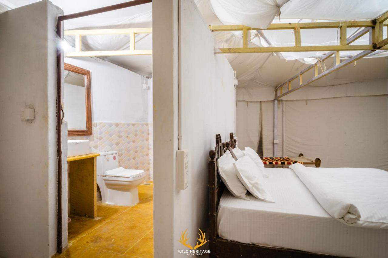 Wild Heritage Desert Camp Hotel Jaisalmer Bagian luar foto