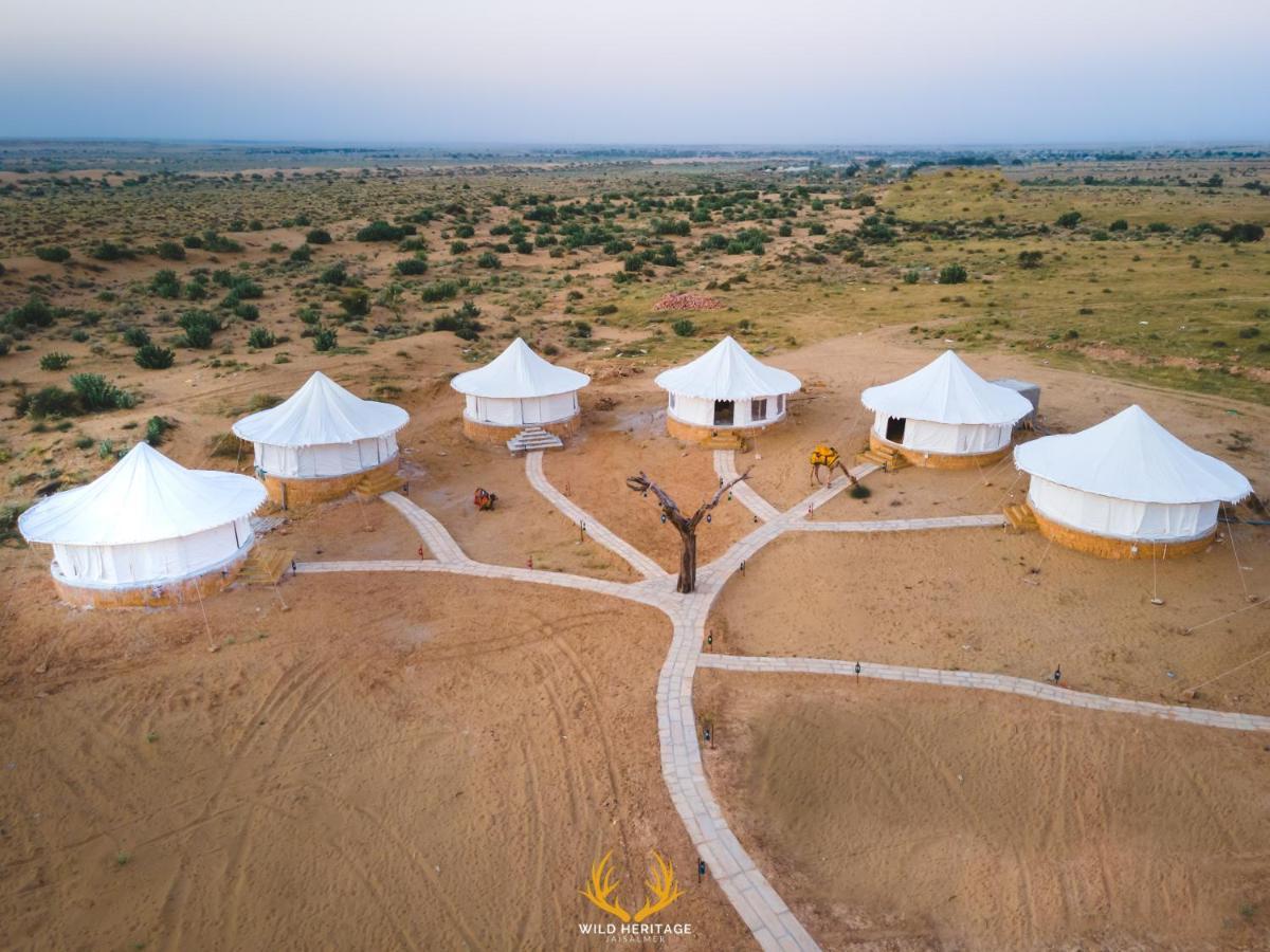 Wild Heritage Desert Camp Hotel Jaisalmer Bagian luar foto