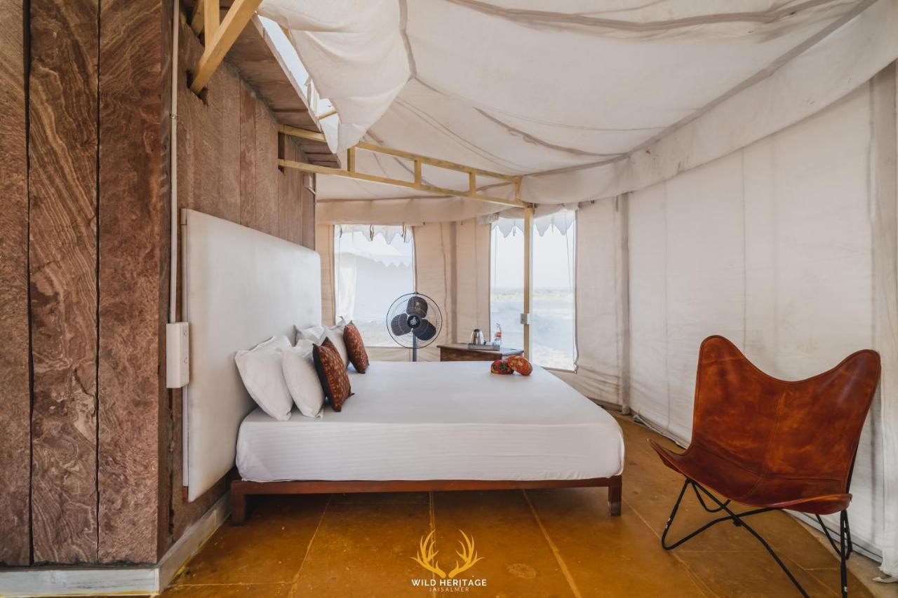 Wild Heritage Desert Camp Hotel Jaisalmer Bagian luar foto