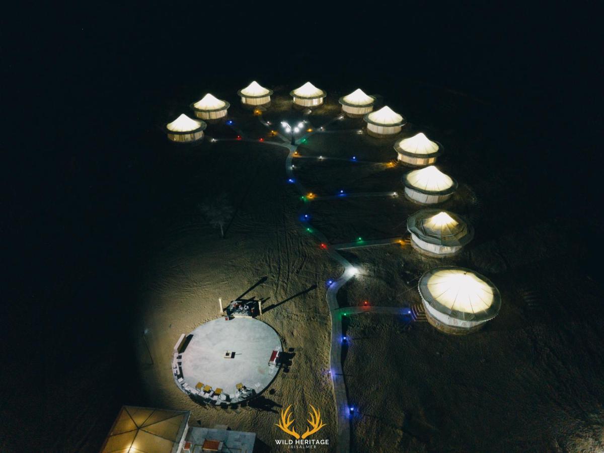 Wild Heritage Desert Camp Hotel Jaisalmer Bagian luar foto