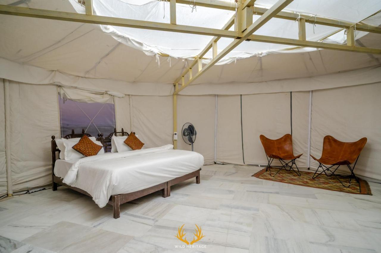 Wild Heritage Desert Camp Hotel Jaisalmer Bagian luar foto