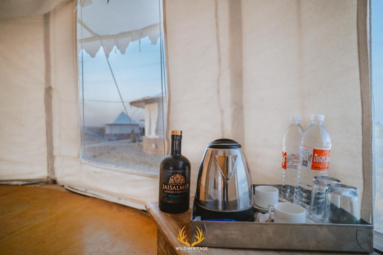 Wild Heritage Desert Camp Hotel Jaisalmer Bagian luar foto