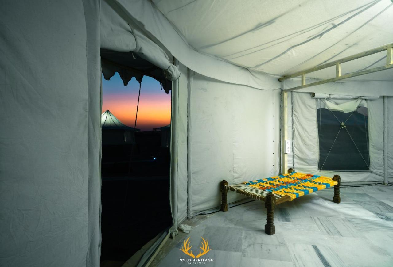 Wild Heritage Desert Camp Hotel Jaisalmer Bagian luar foto