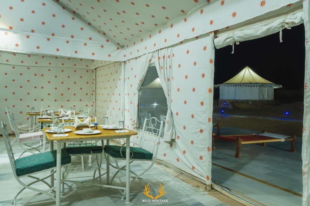 Wild Heritage Desert Camp Hotel Jaisalmer Bagian luar foto