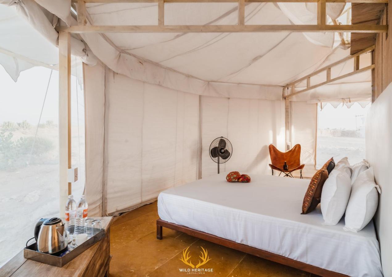 Wild Heritage Desert Camp Hotel Jaisalmer Bagian luar foto