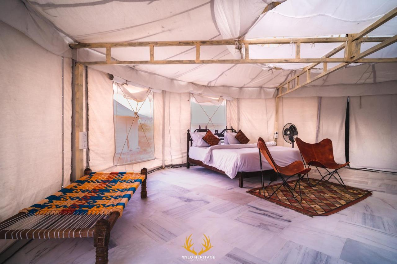 Wild Heritage Desert Camp Hotel Jaisalmer Bagian luar foto