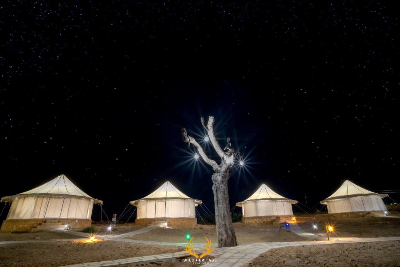 Wild Heritage Desert Camp Hotel Jaisalmer Bagian luar foto