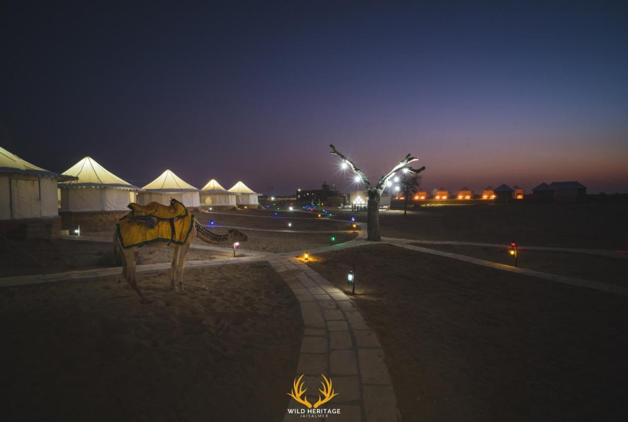 Wild Heritage Desert Camp Hotel Jaisalmer Bagian luar foto
