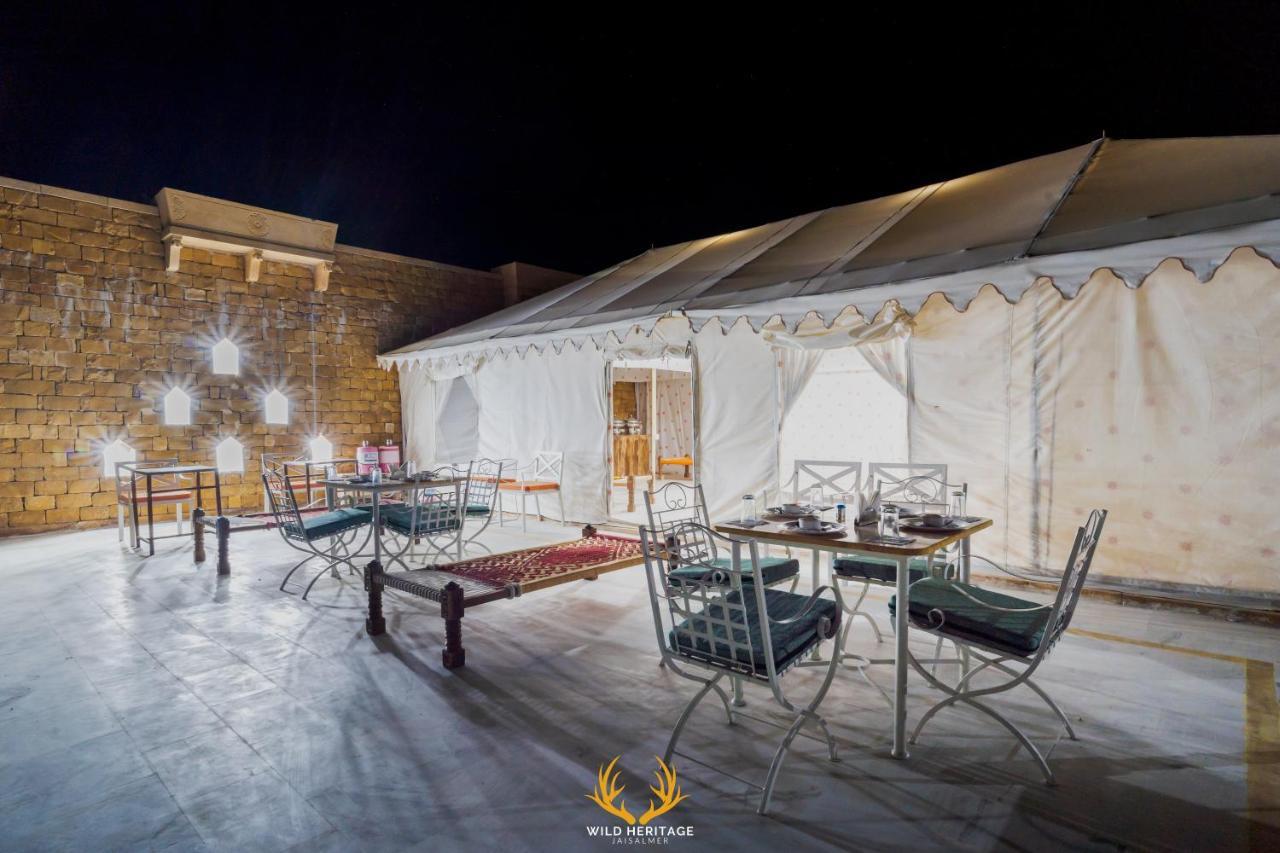 Wild Heritage Desert Camp Hotel Jaisalmer Bagian luar foto