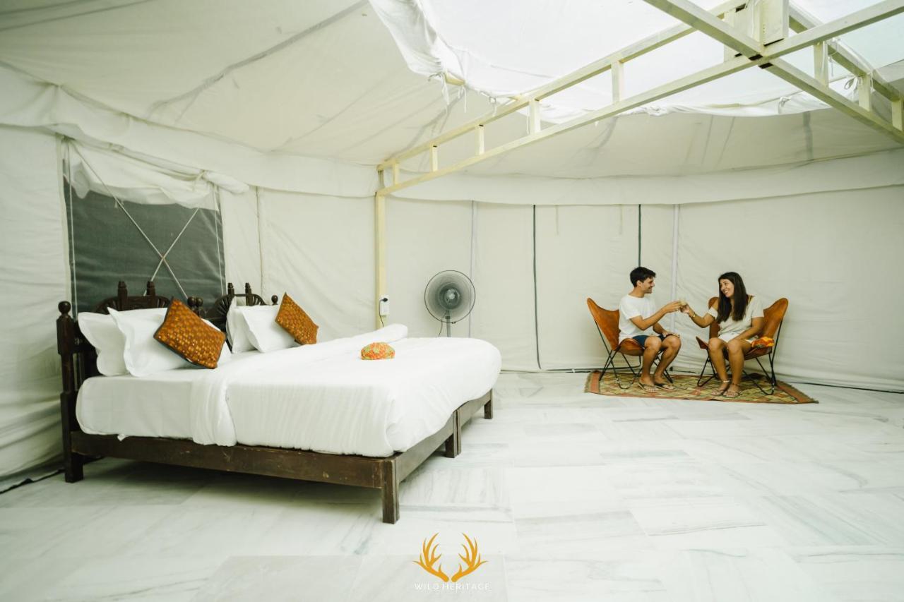 Wild Heritage Desert Camp Hotel Jaisalmer Bagian luar foto