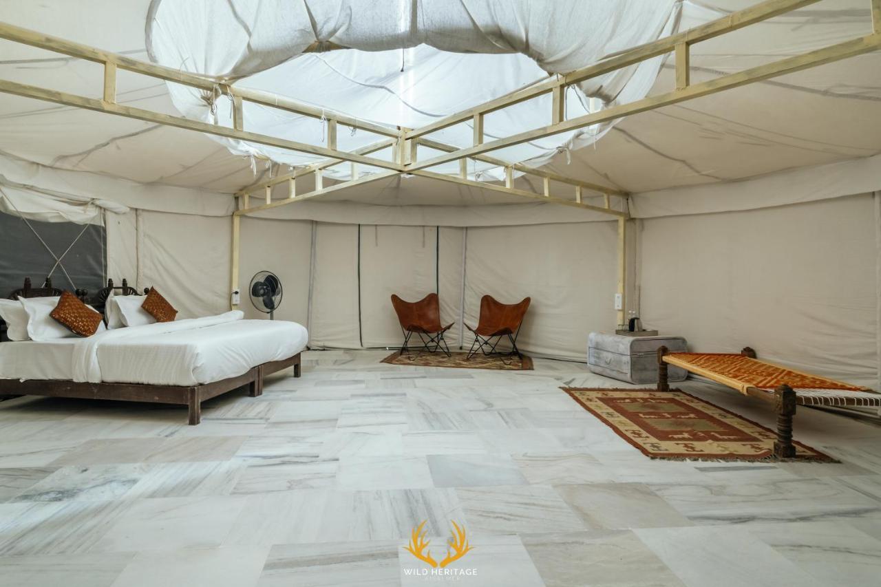 Wild Heritage Desert Camp Hotel Jaisalmer Bagian luar foto