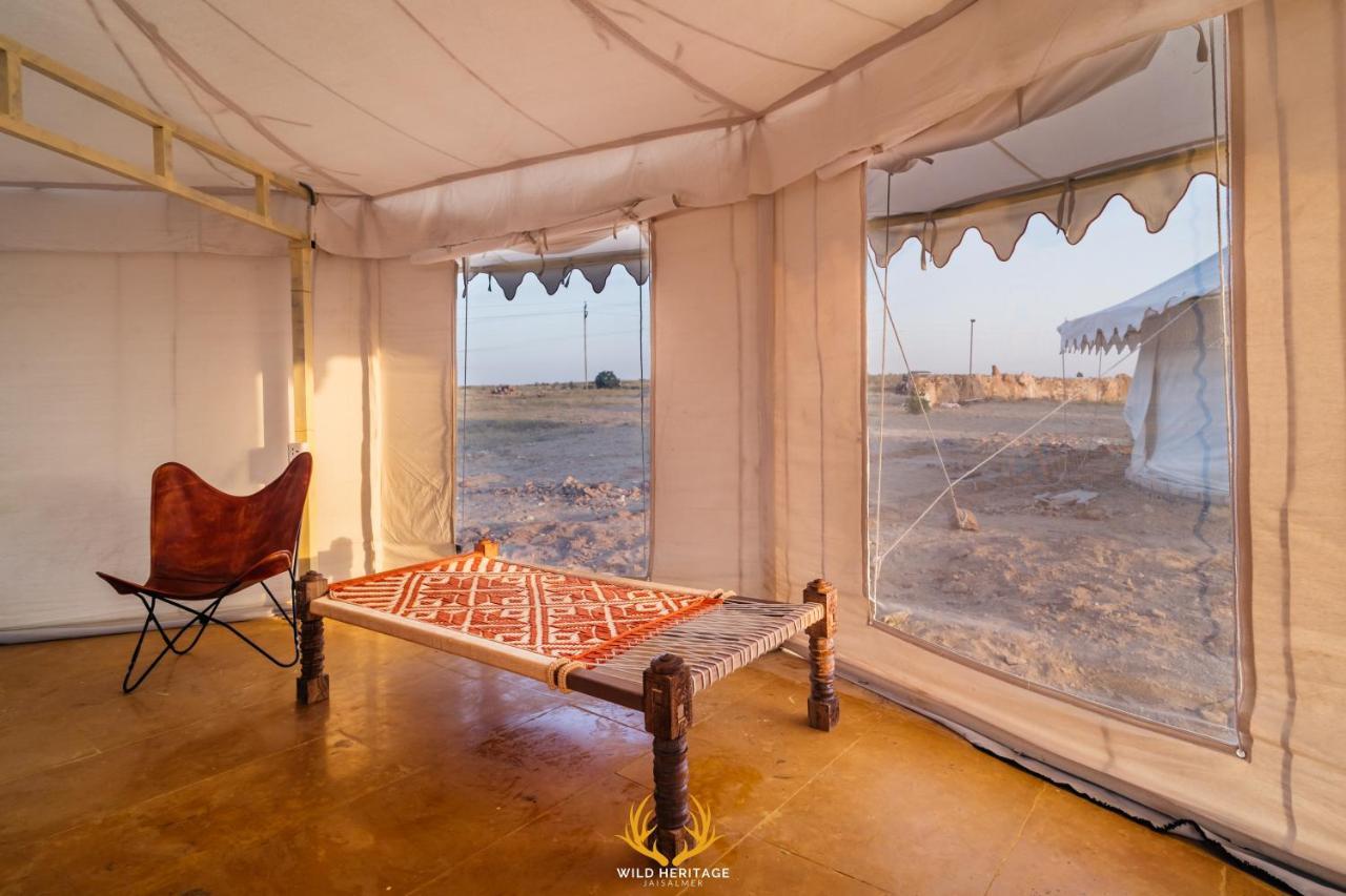 Wild Heritage Desert Camp Hotel Jaisalmer Bagian luar foto