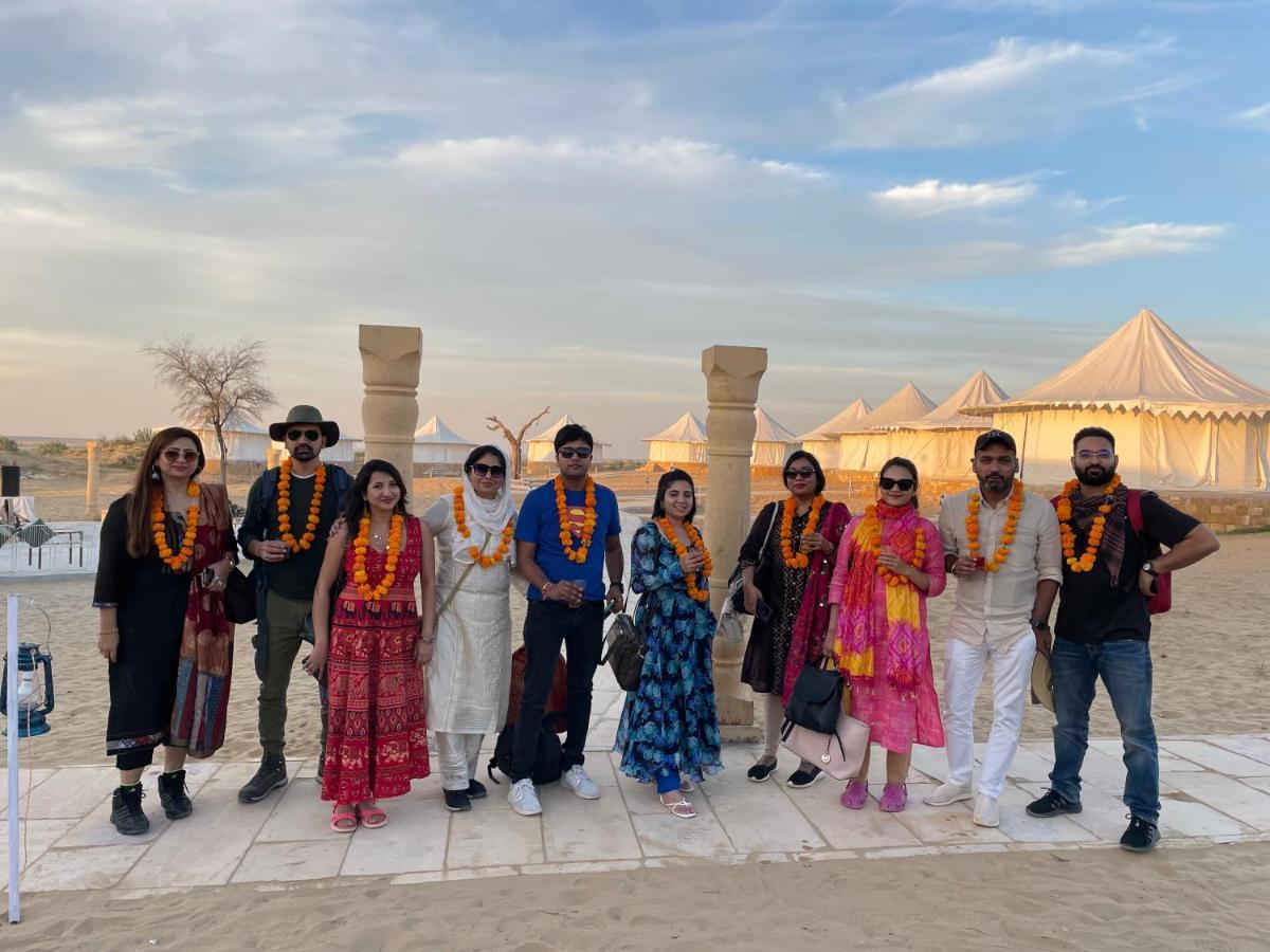 Wild Heritage Desert Camp Hotel Jaisalmer Bagian luar foto