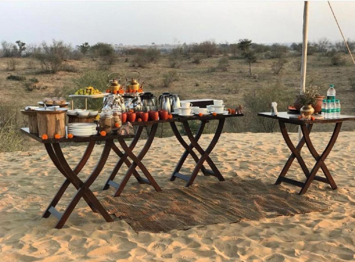 Wild Heritage Desert Camp Hotel Jaisalmer Bagian luar foto