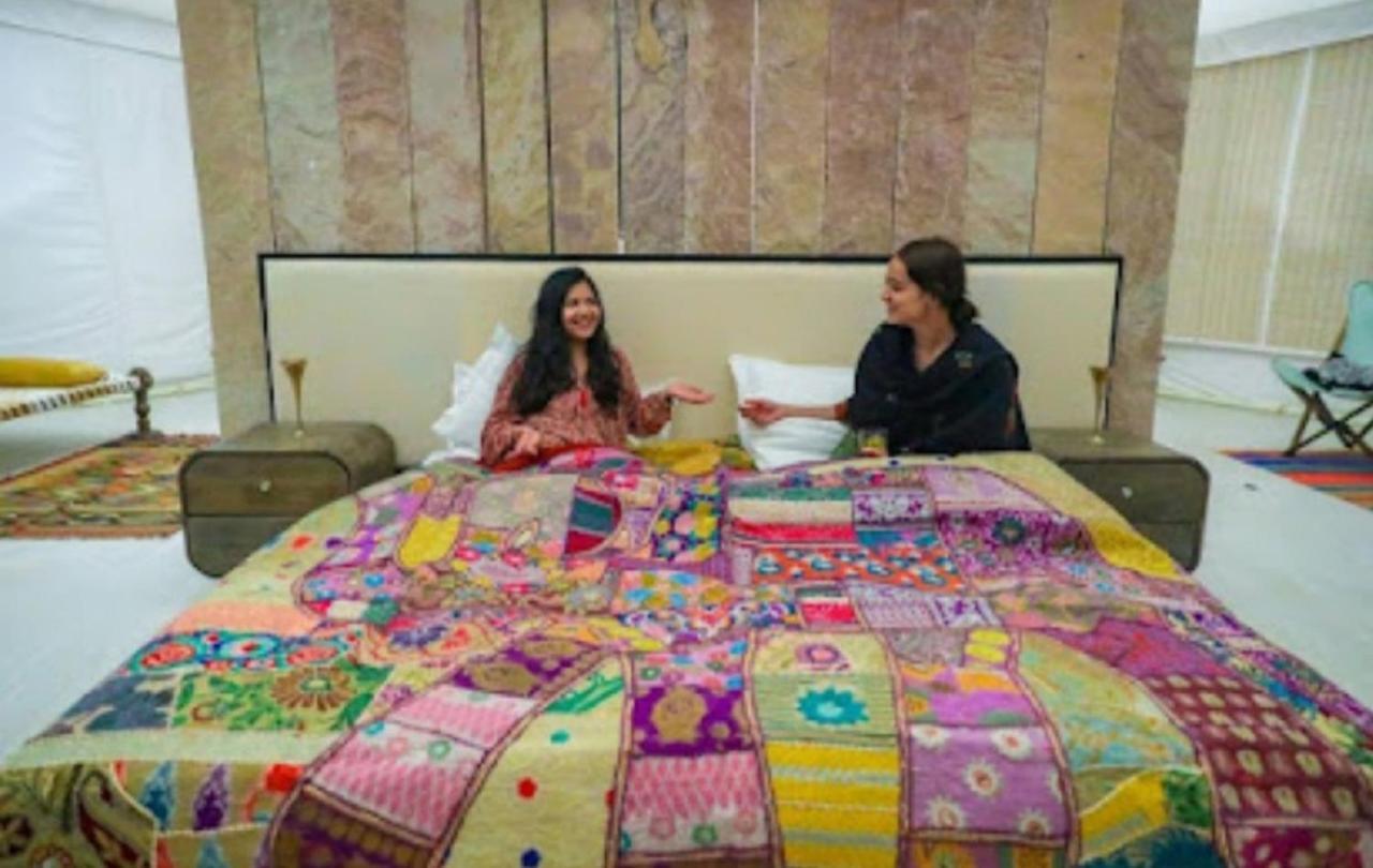 Wild Heritage Desert Camp Hotel Jaisalmer Bagian luar foto